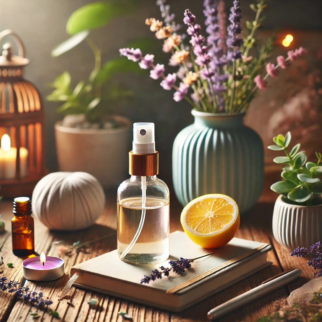 Spray Apaisant pour la Concentration : Une Recette d'Aromathérapie pour Calmer l'Esprit et Stimuler la Clarté Mentale