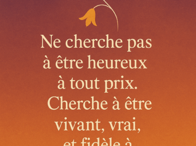 Et si le but n’était pas d’être heureux, mais d’avoir une vie intéressante ?
