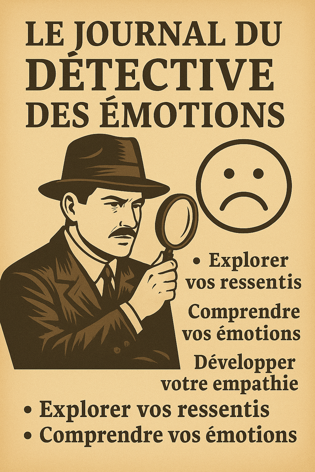Le Journal du Détective des Émotions : enquête sur vos ressentis